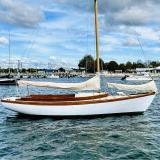 2017 Custom Built Herreshoff Style Daysailor, in water