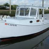 Arch Davis Jiffy V22 Skiff 2011, docked port side view