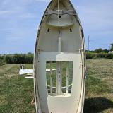 Custom John Brooks 10' Rowing/Sailing Dinghy with Plexiglass Bottom