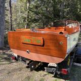1956 Chris Craft Sea Skiff, stern end view 