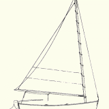 James Samual Junior skiff, drawing