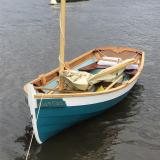 Penobscot 14, in water, bow port side view