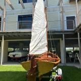 14' Penobscot Boat, on trailer stern view