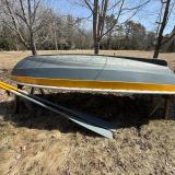 Joel White  Shellback  Dinghy, view on underside