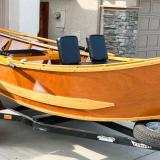Classic Wooden McKensie River Drift Boat (River Dory) For Sale