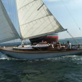 NEVA was built by Nimphius Boats in Wisconsin.