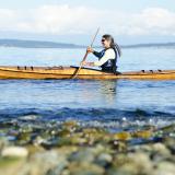 Selkie Kayak Kit, Pygmy Boats, Wooden Kayak kit for petite paddlers.