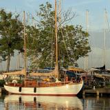 carefully restored ketch