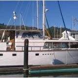 NAVILLUS V, 50' Stephen Bros. power cruiser. Photo: CYA.