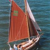 Austral: 29' wood/epoxy cruising cutter An Old Captivity  