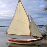 Pooduck Skiff on beach