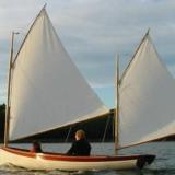 Coquina under sail