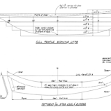 Half Model Plan PETREL profile