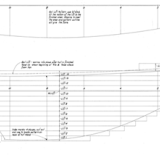 Half Model Plan GLORIANA profile