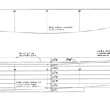 Half Model Plan AMERICA 1/4 Scale profile