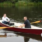 Growler-Transom stern canoe