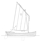 11'9 Acorn Skiff profile