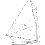 18' Catboat profile