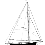 24' 6"  Sloop,  TYPHOON profile