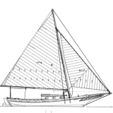 24' 8"   Skipjack, CALICO JACK profile