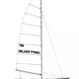 16' Quattro Catamaran profile