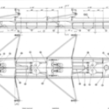 27' 2 Person Rowing Shell, Kookaburra profile