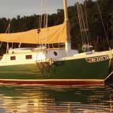 SILK PURSE at mooring