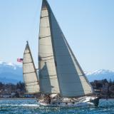 Under sail