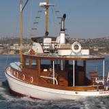 COLNETT, 42' Edson B. Schock/Seacraft Corp. fantail cruiser.
