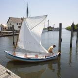 Launching the Matinicus at the Long Island Maritime Museum 