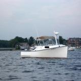 WHITE LADY, 27' Downeast-style bassboat 
