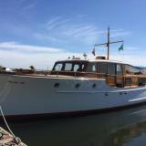 SEA BREEZE, Stephens Bros. power cruiser. Photo: Pamela Dakin Harwood‎ (2018).
