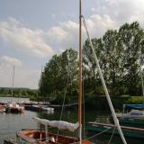 PUCK, 19' Schwertzugvogel class dinghy.