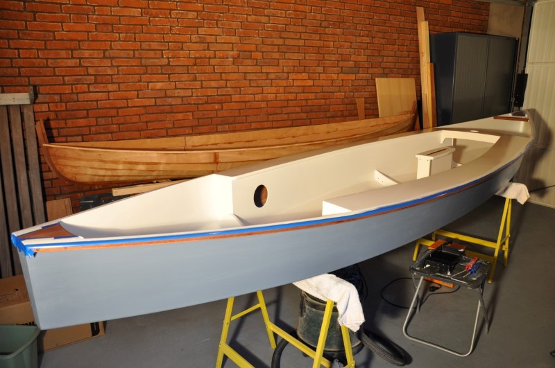 viola 14 sailing canoe. dinghy stability with canoe