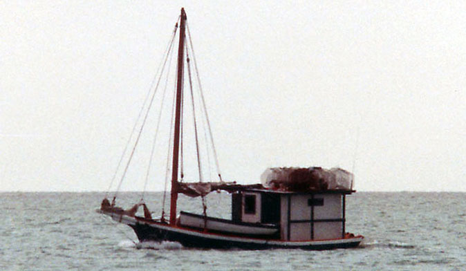 Bahamiam fisherman