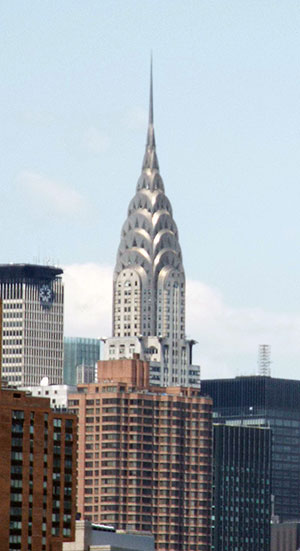 The Chrysler Building.