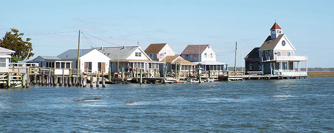 Canal houses.