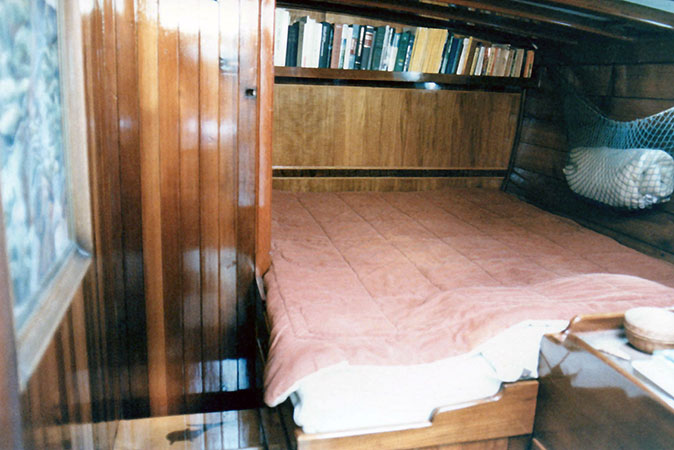 Master's cabin.