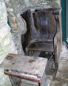 Father Jerome's desk.