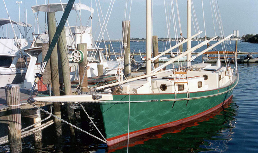 OYSTER at the dock.
