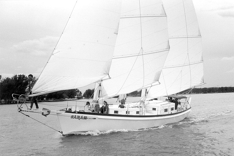 SARAH sailing.