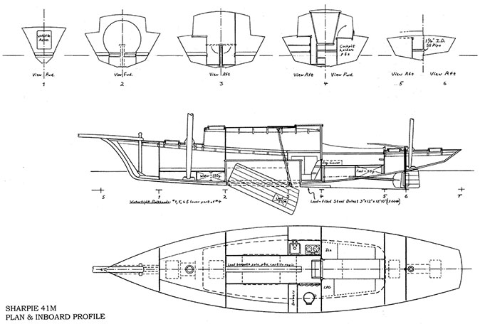 Plan and Inboard-Profile.