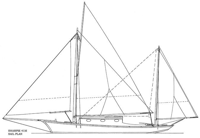 Roslyn sail plan.